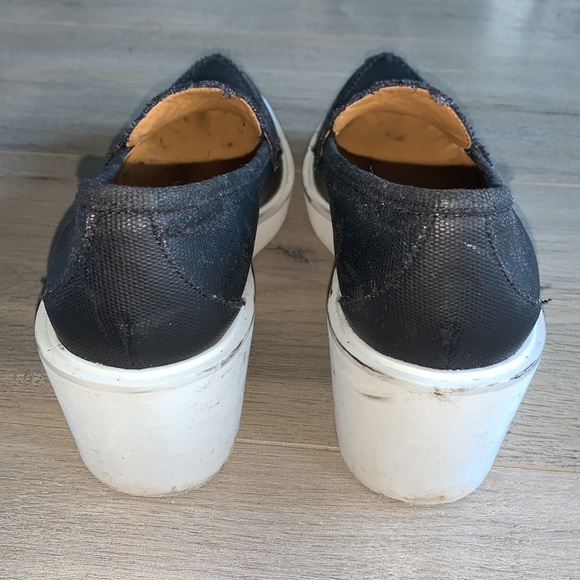 3.1 Phillip Lim Black Shoes with White Platform Soles 7.5 - Picture 3 of 8